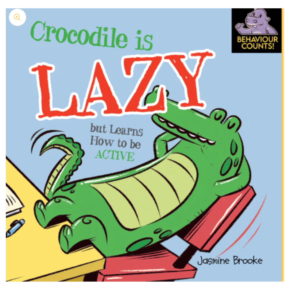 crocodile is lazy