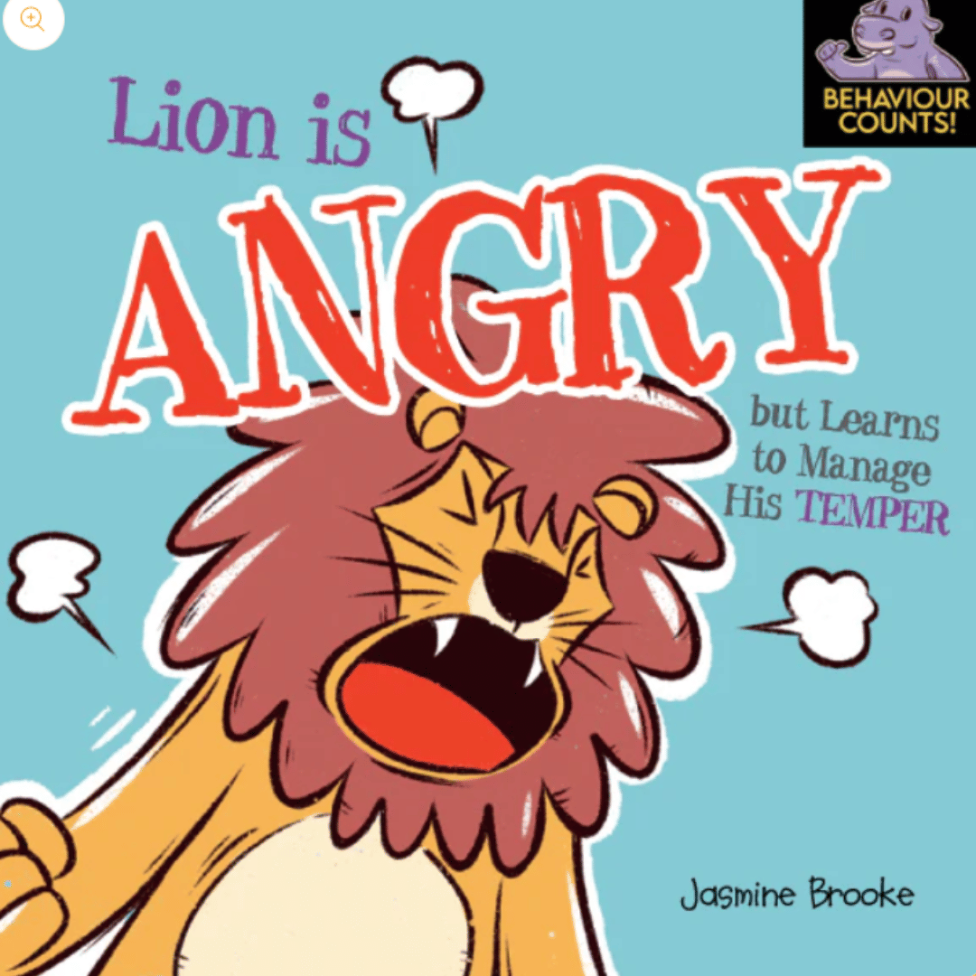 lion is angry